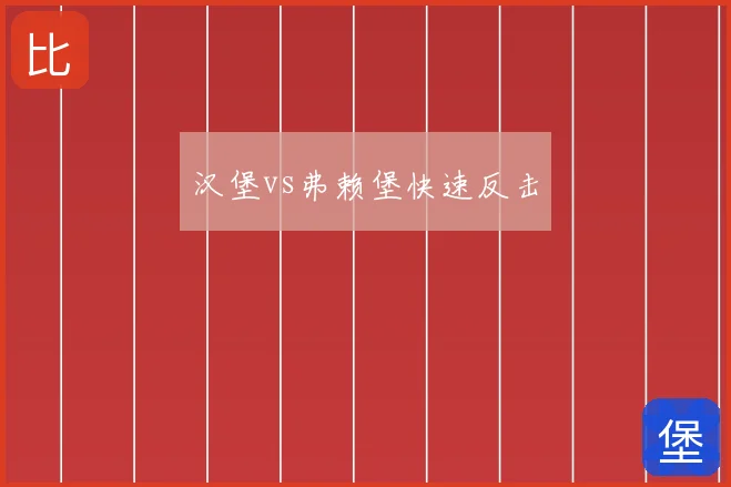 汉堡vs弗赖堡快速反击